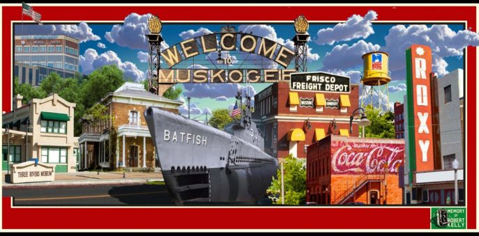 Muskogee Unveils Design for Downtown Mural as Part of Coca-Cola’s Paint the Nation Initiative